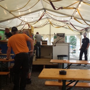 Aufbau Chilbi 2015